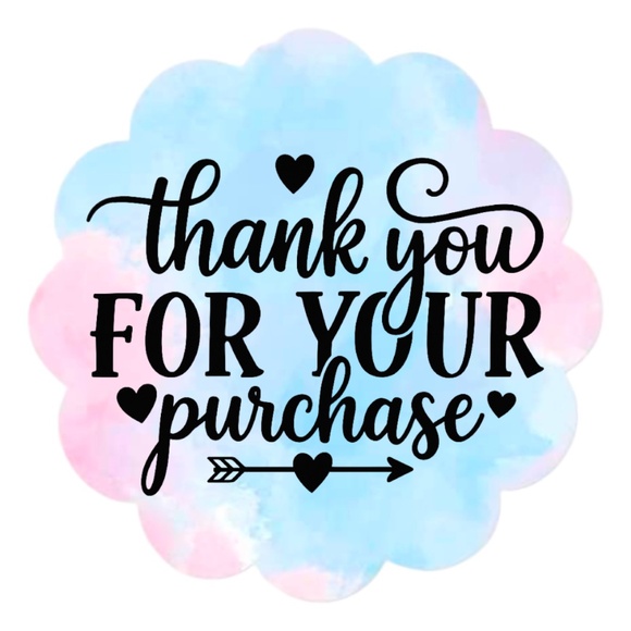 Thank You for Your Purchase Stickers β 2" for Poshmark & Small Business β 100 PC - Picture 15 of 16